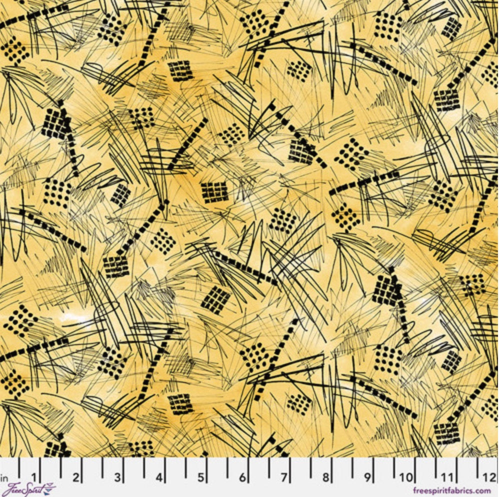 Heat Wave - Bask - Sun – fabric – colorful textile design