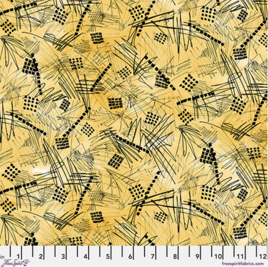 Heat Wave - Bask - Sun – fabric – colorful textile design