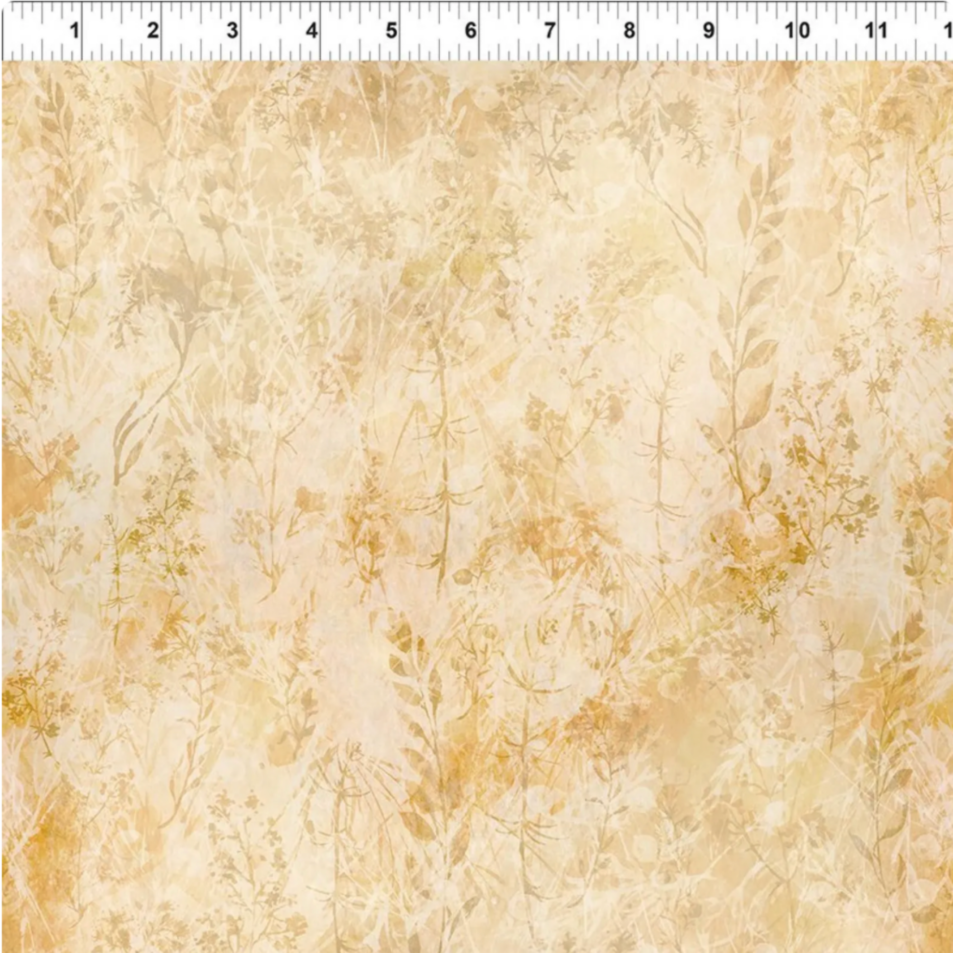 Reflections of Autumn II Twigs 3 yard cut shown from alternate angle highlighting intricate branch details and seasonal color palette