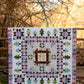 A Walk in the Woods BOM: Month 6 – block of the month – colorful textile design