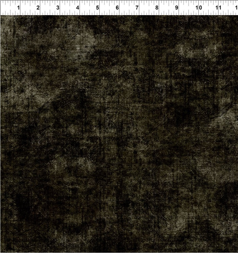 Halcyon Tonals, Painters Texture Black - 3/4 yard cut