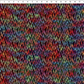 Impressions Multi Dark Raindrops quilting cotton fabric spread showing scale of the multicolored raindrop pattern