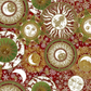 Winter Solstice II Multi Celestial Metallic quilting cotton fabric with elegant celestial motifs and metallic accents