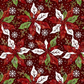 Winter Solstice II Red Poinsettia Metallic quilting cotton by Jason Yenter for In The Beginning Fabrics — dramatic kaleidoscopic poinsettia pinwheels in deep red, white, and green on burgundy with white snowflakes and gold metallic accents, stunning focal or feature fabric for holiday quilts, table runners, and Christmas home décor, 100% cotton. Quilt blocks shown for inspiration. Coordinating fabrics and quilt patterns are available at IraRobi Quilts.