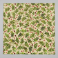 Full repeat view of Winter Solstice II Beige Twigs Metallic quilting fabric showing vertical pattern direction