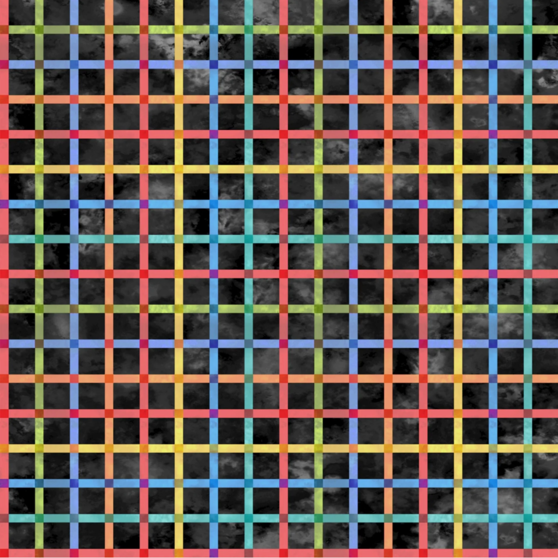 On the Go Plaid Multi quilting cotton fabric by Jason Yenter – premium 100% cotton showing vibrant multi-color plaid
