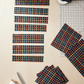 On the Go Plaid Multi quilting cotton styled for children's quilting project inspiration