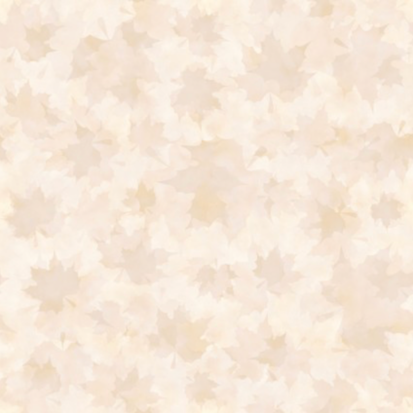 Reflections of Autumn II Shadow Maple Leaf Cream quilting cotton by Jason Yenter – soft shadow maple leaf print on cream