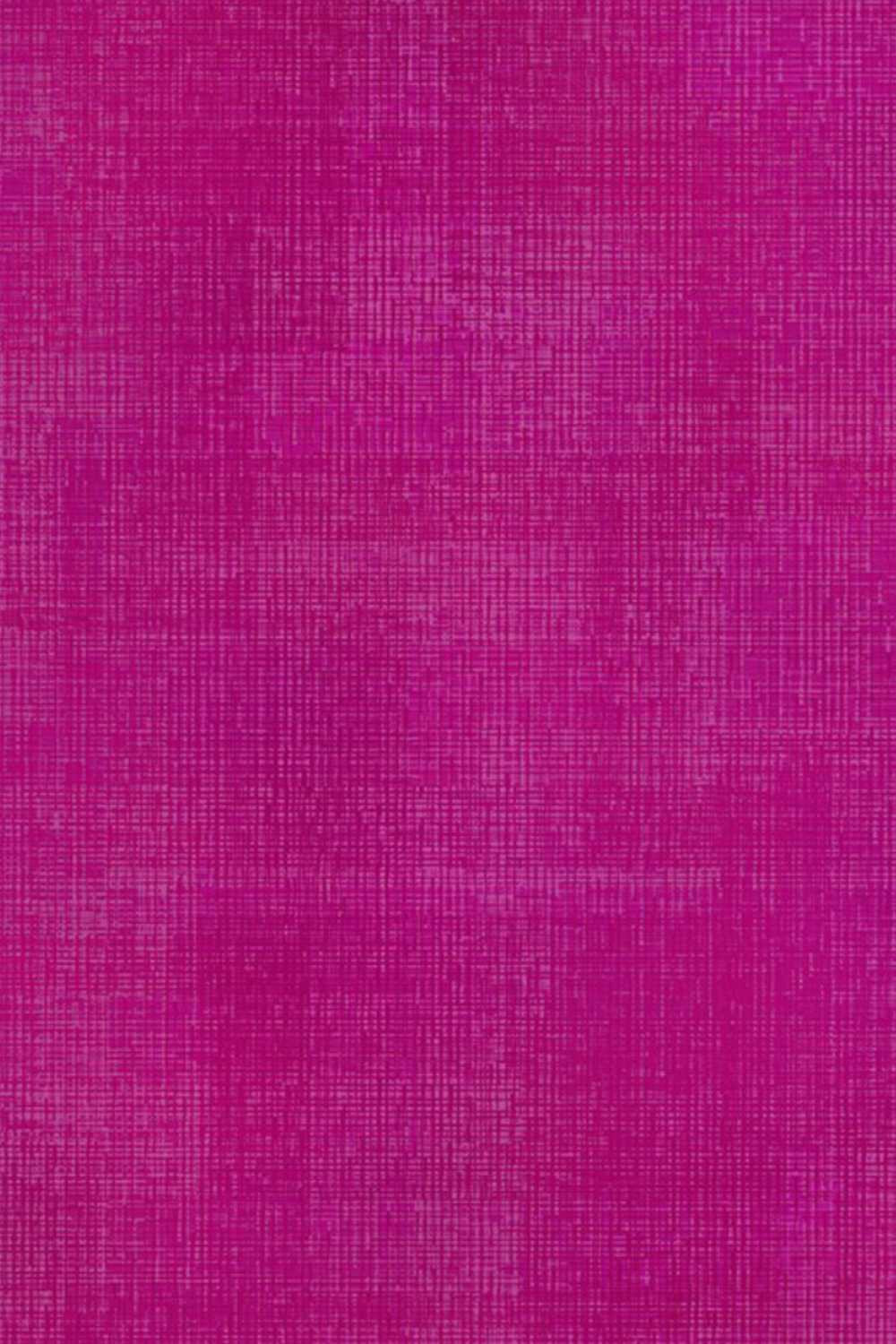 Interwoven Hot Pink Fabric by Jason Yenter for In The Beginning Fabrics — vivid hot pink crosshatch tonal blender with linen-like texture depth and magenta-to-fuchsia tonal variation. Perfect for modern, scrappy, and rainbow quilts. Available at IraRobi Quilts.