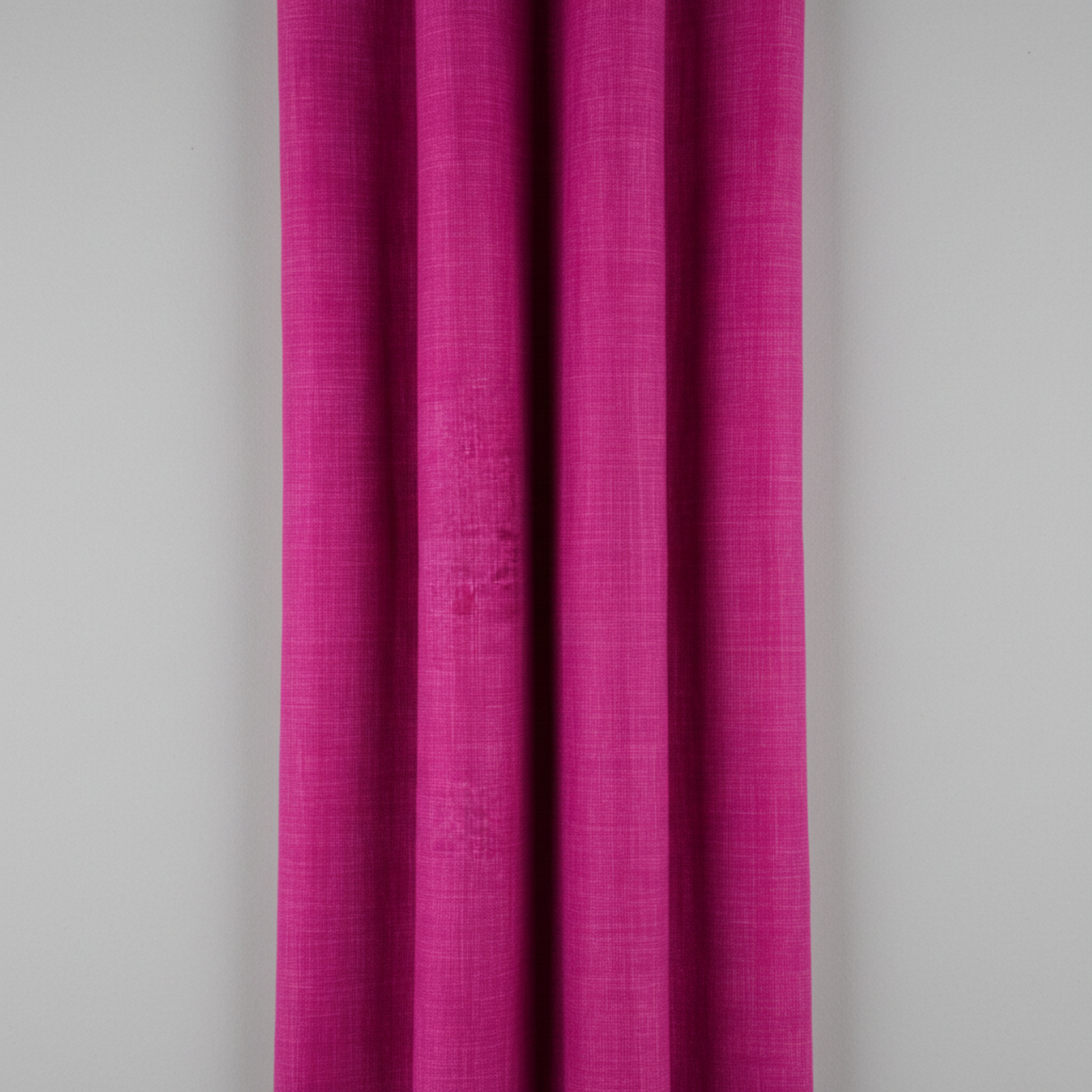 Interwoven Hot Pink quilting cotton fabric by Jason Yenter showing bold hot pink geometric woven pattern