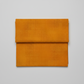 Interwoven Butterscotch quilting cotton showing fabric texture and geometric pattern detail