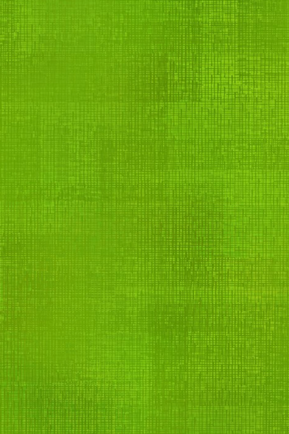 Interwoven Spring Grass Fabric by Jason Yenter for In The Beginning Fabrics — portrait close-up of fine crosshatch texture in fresh spring grass green with subtle tonal depth from bright yellow-green to deeper meadow green. Clean, versatile tonal blender. 100% cotton quilting cotton, 43–44" wide.