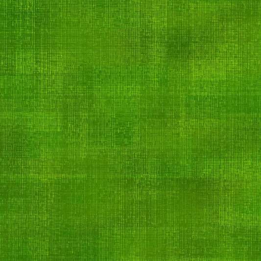 Interwoven Green quilting cotton fabric by Jason Yenter – premium 100% cotton showing vibrant bold green geometric pattern