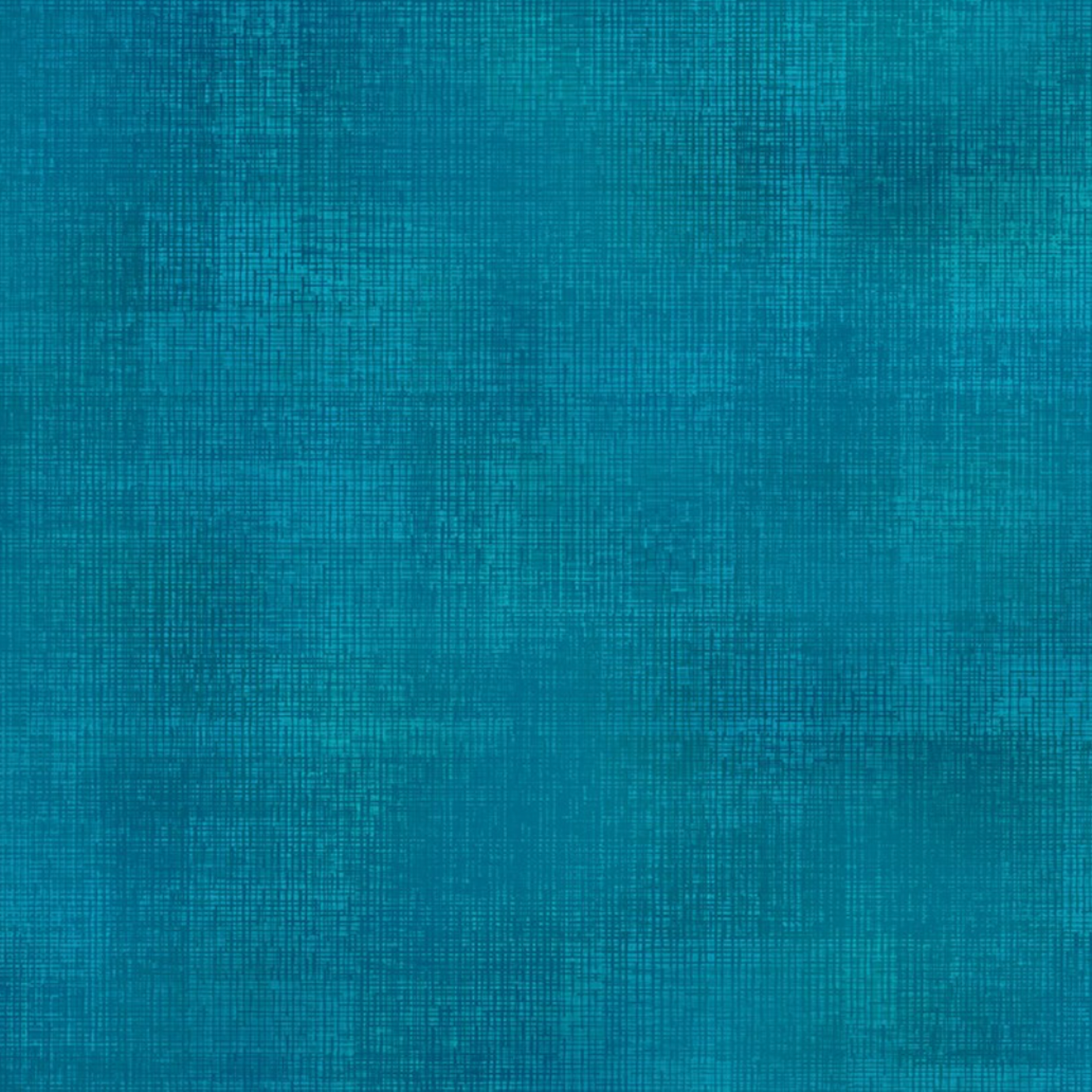 Interwoven Teal quilting cotton fabric by Jason Yenter – premium 100% cotton showing rich teal blue-green geometric pattern