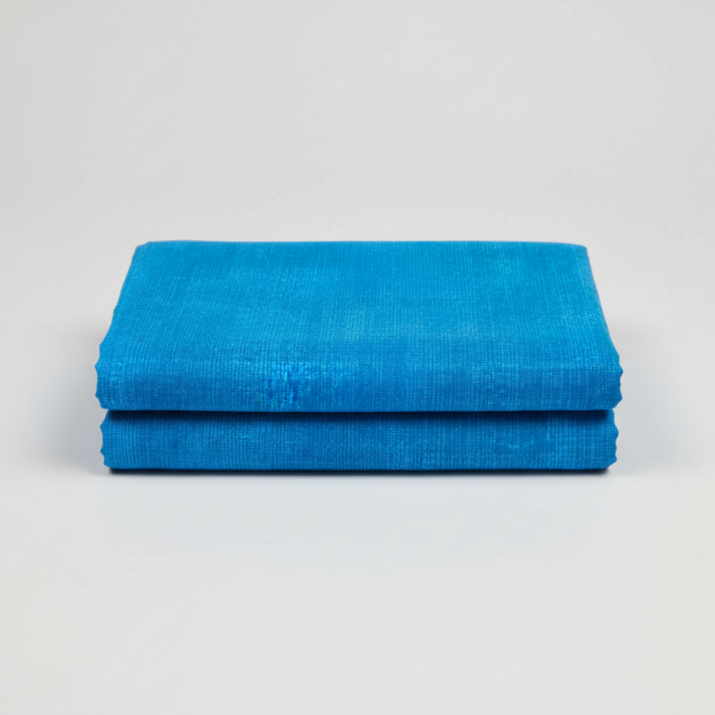 Interwoven Ocean quilting cotton showing fabric texture and geometric pattern detail