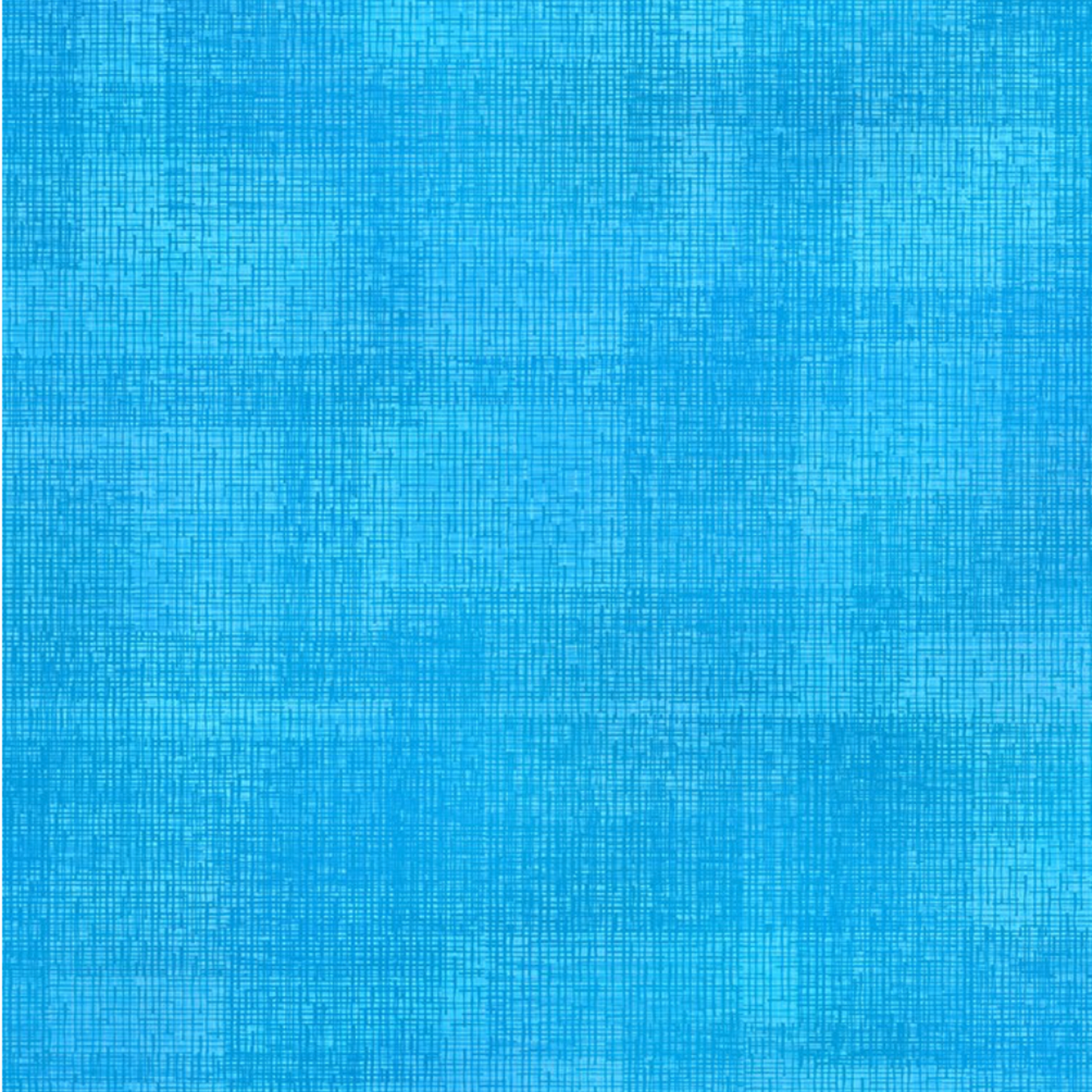Interwoven Deep Sky quilting cotton fabric by Jason Yenter – premium 100% cotton showing vibrant deep sky blue geometric pattern