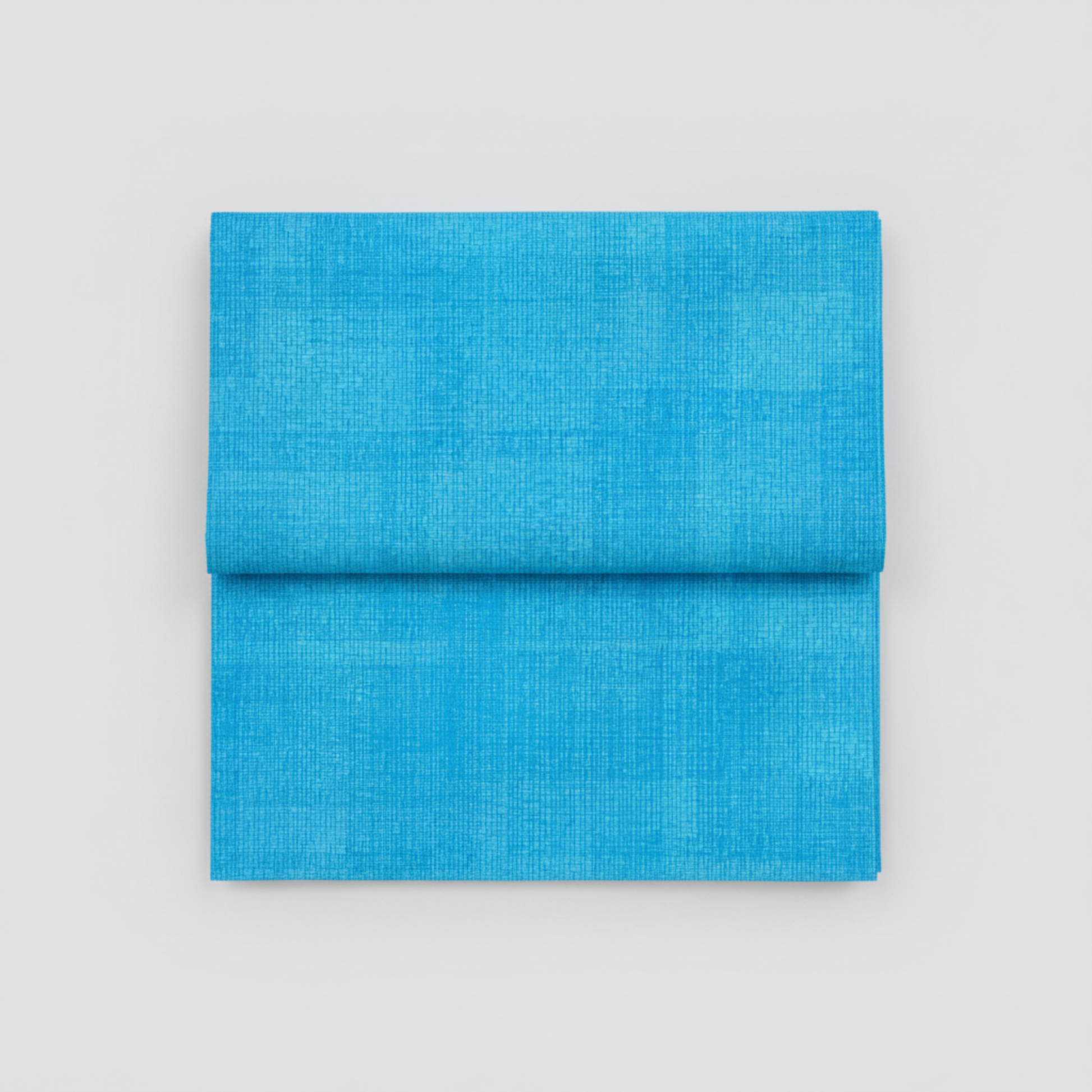 Interwoven Deep Sky quilting cotton showing fabric texture and geometric pattern detail