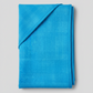 Interwoven Deep Sky quilting cotton detail showing intersecting lines and bright blue tones in geometric woven pattern