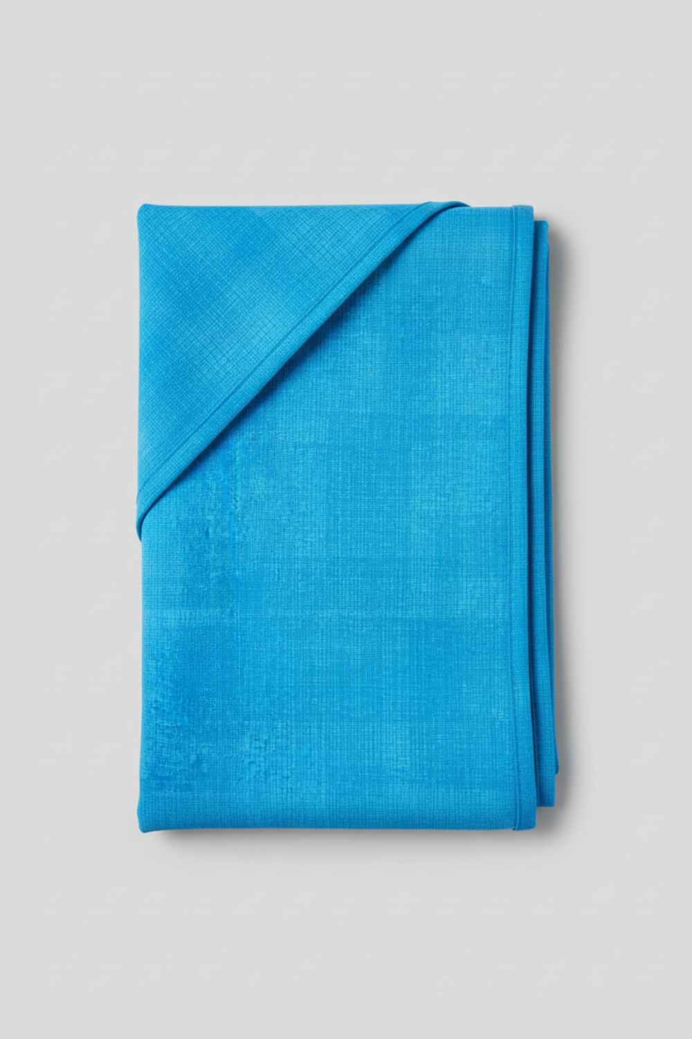 Interwoven Deep Sky quilting cotton detail showing intersecting lines and bright blue tones in geometric woven pattern