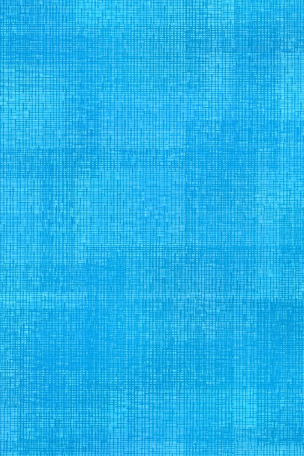 Interwoven Deep Sky quilting cotton fabric by Jason Yenter — premium 100% cotton showing vibrant deep sky blue geometric pattern