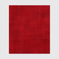 Interwoven Red quilting cotton showing fabric texture and geometric pattern detail