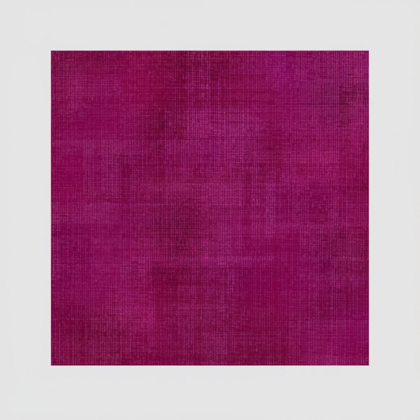 Interwoven Magenta quilting cotton fabric by Jason Yenter showing bold magenta geometric woven pattern