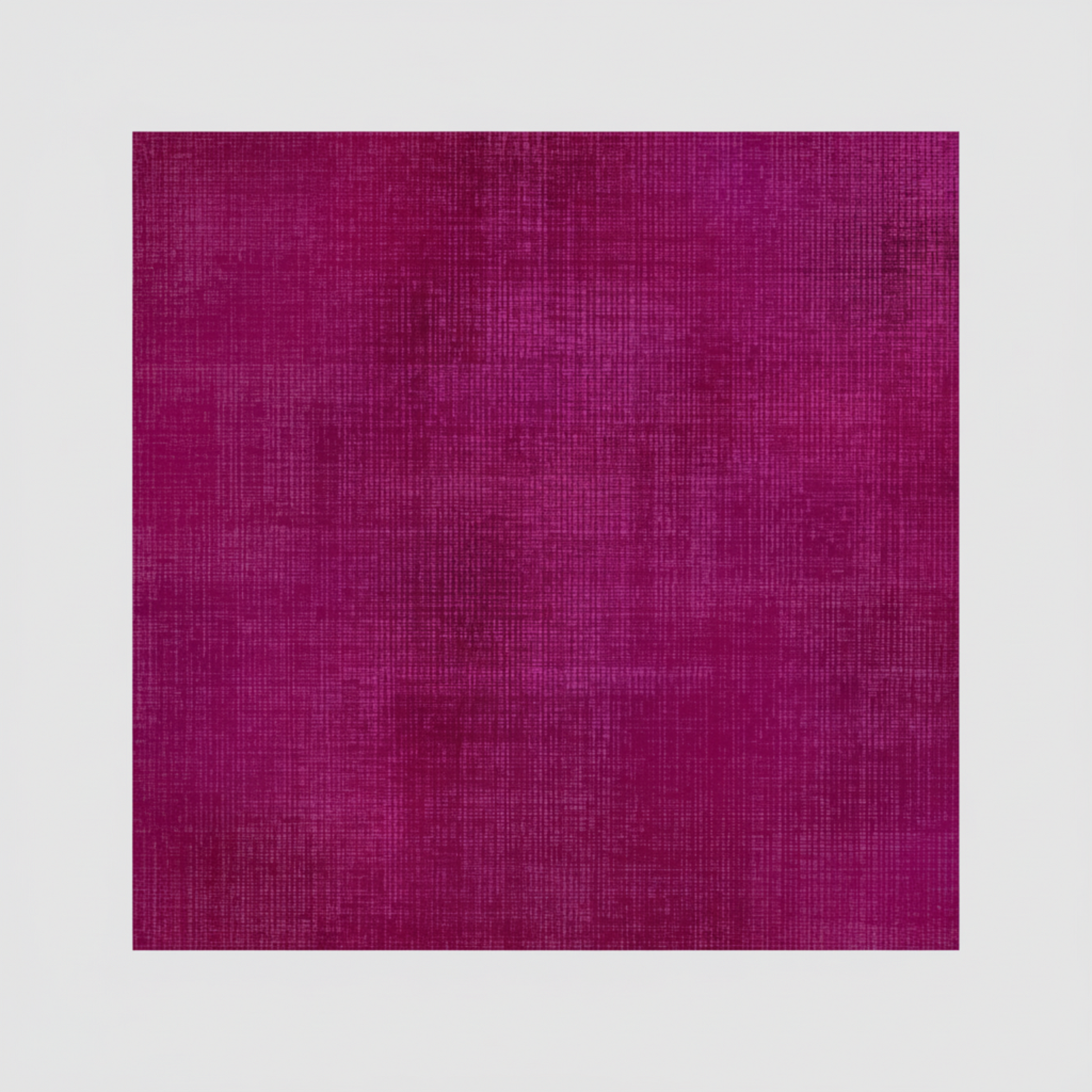 Interwoven Magenta quilting cotton fabric by Jason Yenter showing bold magenta geometric woven pattern
