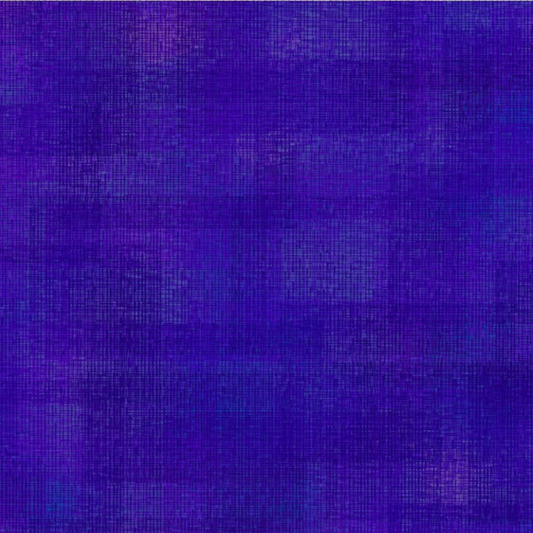 Interwoven Dark Purple by Jason Yenter – close-up detail of woven geometric pattern in deep purple and multicolor tones
