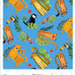 Safari Fun – Playful Safari Blue/Multi