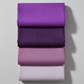 Interwoven Plum by Jason Yenter – Pinterest fabric coordination stack of 3–5 complementary fabrics including Interwoven Plum, stacked vertically on light grey background