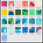 Painterly Trees by Clair Bremner for Robert Kaufman, Jelly Roll 2.5" Strips, 40 pcs