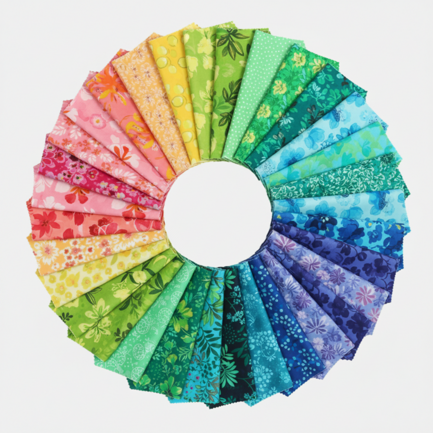 Painterly Trees by Clair Bremner for Robert Kaufman, Jelly Roll 2.5" Strips, 40 pcs