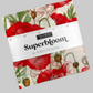 Superbloom charm pack by Robin Pickens for Moda Fabrics – 42 pre-cut 5-inch cotton squares with bold red poppy botanical prints, perfect for scrappy quilts and patchwork