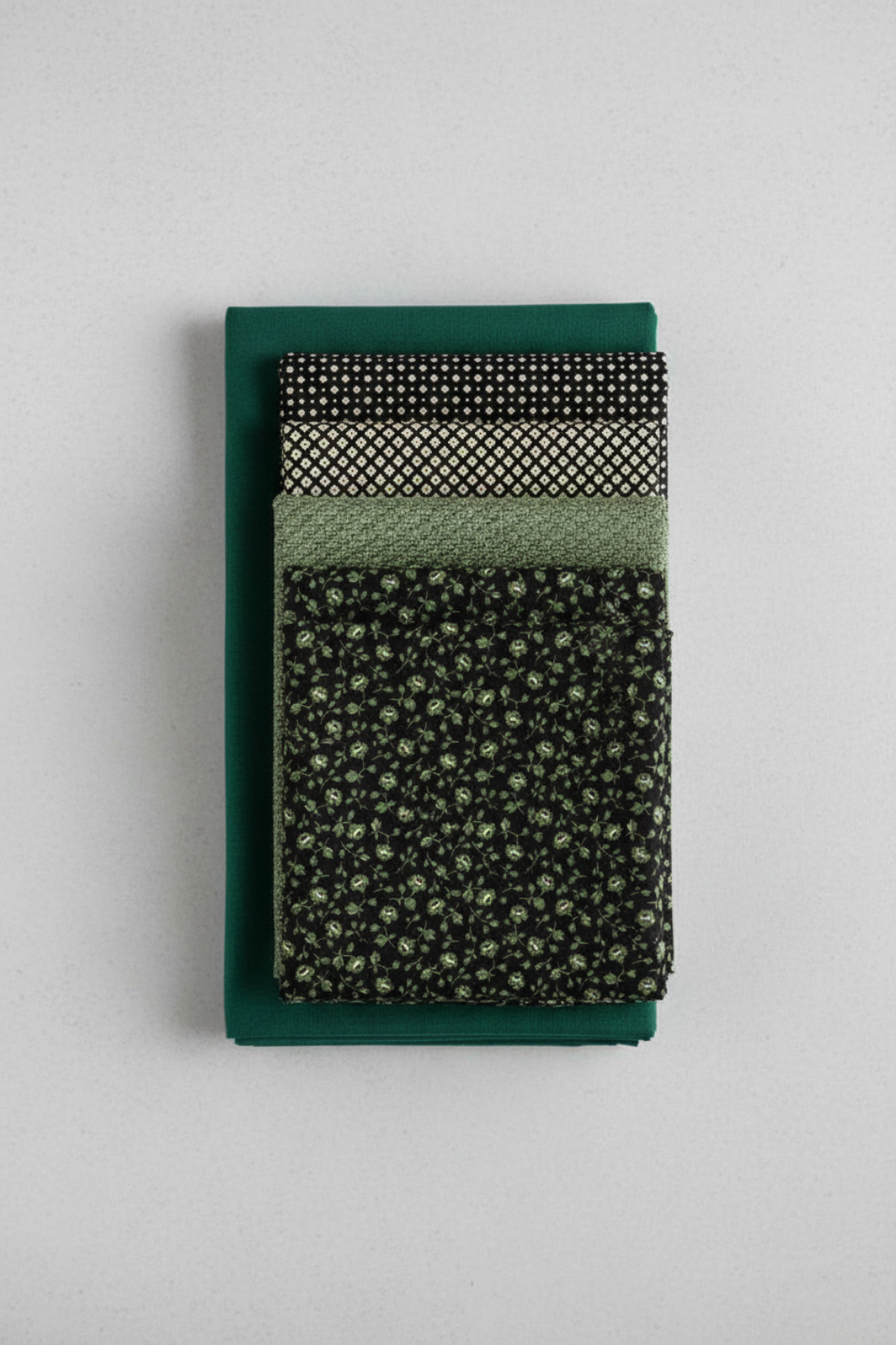 Vintage Charm by Judie Rothermel for Marcus Fabrics, Green Flower Patch – 1 Yard Cut