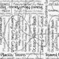 Writing on the Wall Going Places White quilting cotton by Sew Kind of Wonderful for FreeSpirit Fabrics -- close-up of crisp white ground with black handwritten travel and lifestyle words including Travel, New Places, Joy, Ocean, Waves, Beach, Sunshine, Create, Color, and Nature -- 100% cotton, 43-44" wide