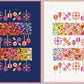 Superbloom, Quilt Kit (Dotty Thatched Cream - light background) – quilt kit – floral pattern