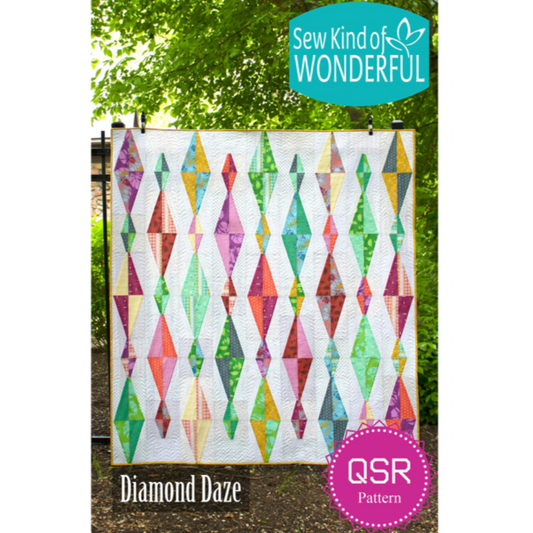 Diamond Daze Quilt Pattern by Sew Kind of Wonderful