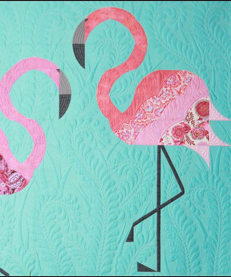 Mod Flamingos
