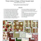 Winter Solstice II Magic of Winter Sampler Quilt Pattern – quilt pattern – colorful textile design