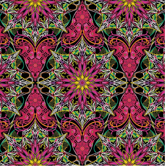 Needle Stars - Byzantium Red/Multi