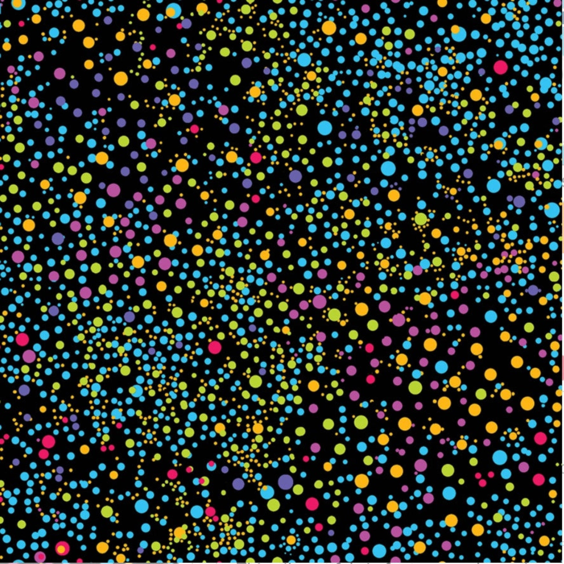 Needle Stars - Stardust Multi – fabric – colorful textile design