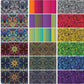 What If - Radio Star Purple/Multi – fabric – colorful textile design
