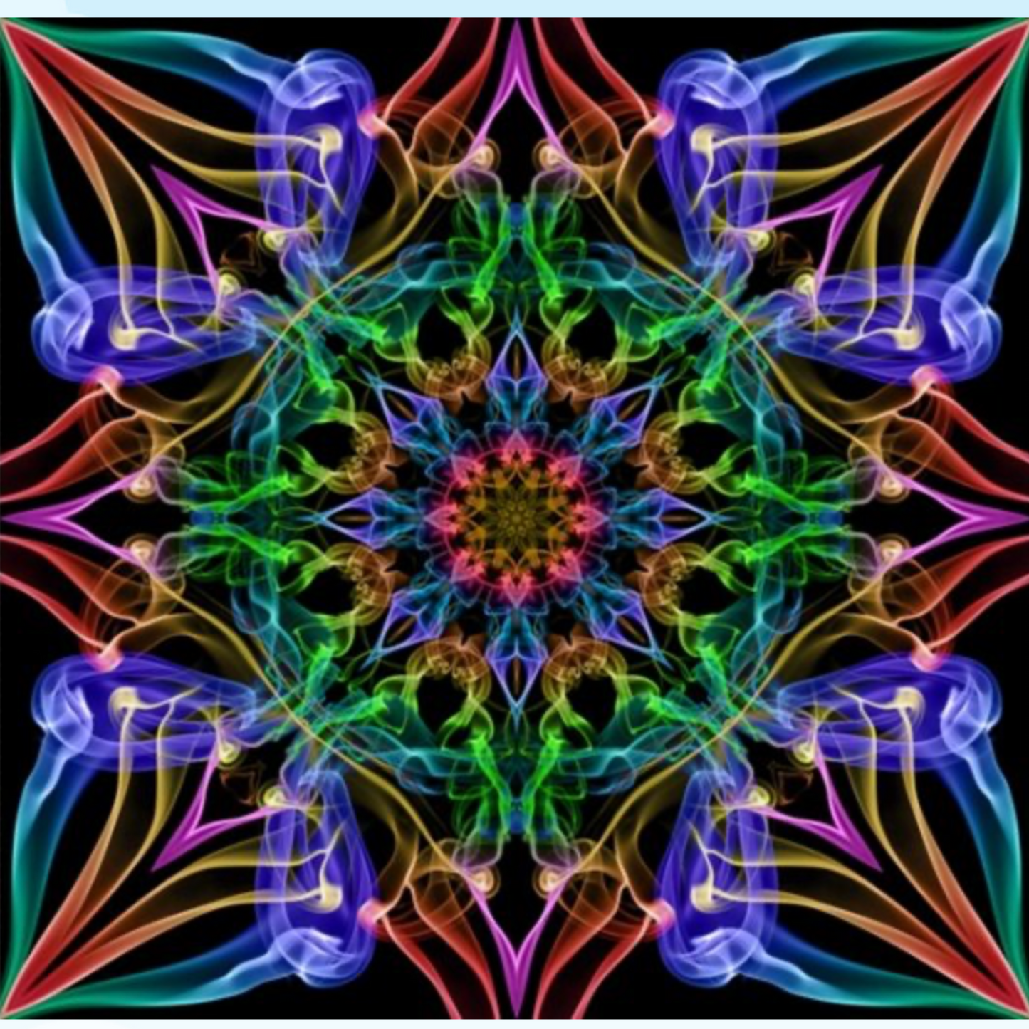 Dream Big Ethereality Paradise Quilt Panel by Jeanie Sumrall-Ajero for Hoffman Fabrics