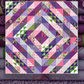 HSTs radiate like facets of crystal! Faceted by Robin Pickens — fat quarter friendly, 75"×75". Shop at IraRobi Quilts! #QuiltPattern #RobinPickens #HSTQuilt