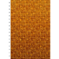 I Dream In Color Gold Ombre fabric by Jason Yenter for In The Beginning Fabrics with ruler showing scale – allover ombre bubble dot pattern shifting from golden yellow through amber and orange to deep burgundy-brown, perfect for warm-toned and ombre quilt projects, 100% cotton, 3 yard cut