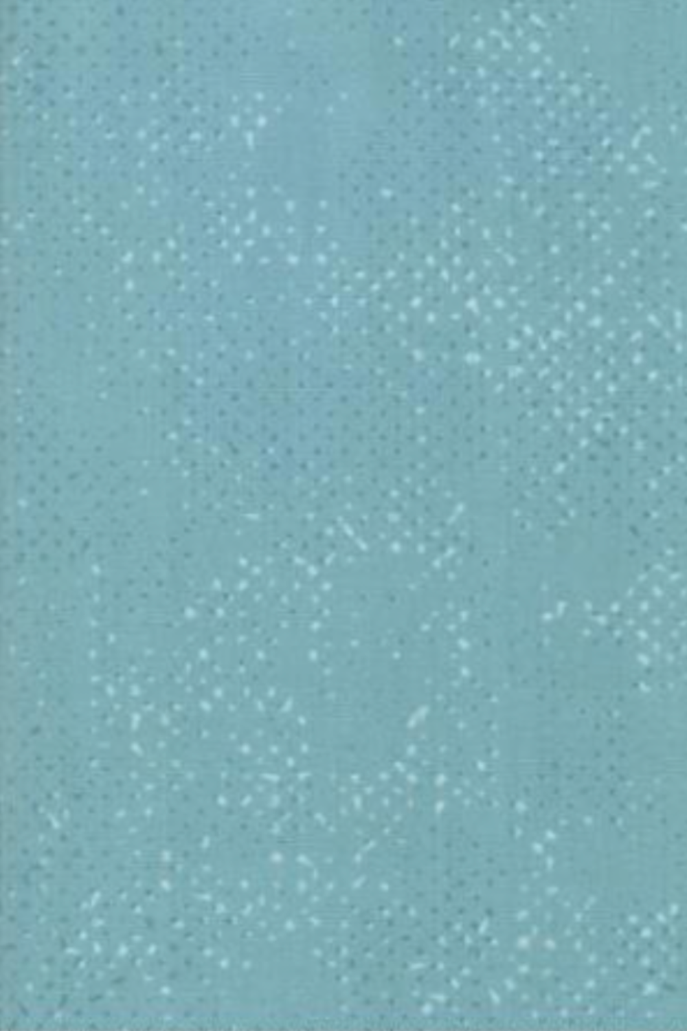 Spotted Dusty Teal fabric by Zen Chic for Moda Fabrics – medium teal-blue with cool aqua undertones and subtle tonal speckled texture, a versatile near-solid blender perfect for quilt backgrounds, sashing, and borders, pairs beautifully with greens and warm neutrals, 100% cotton