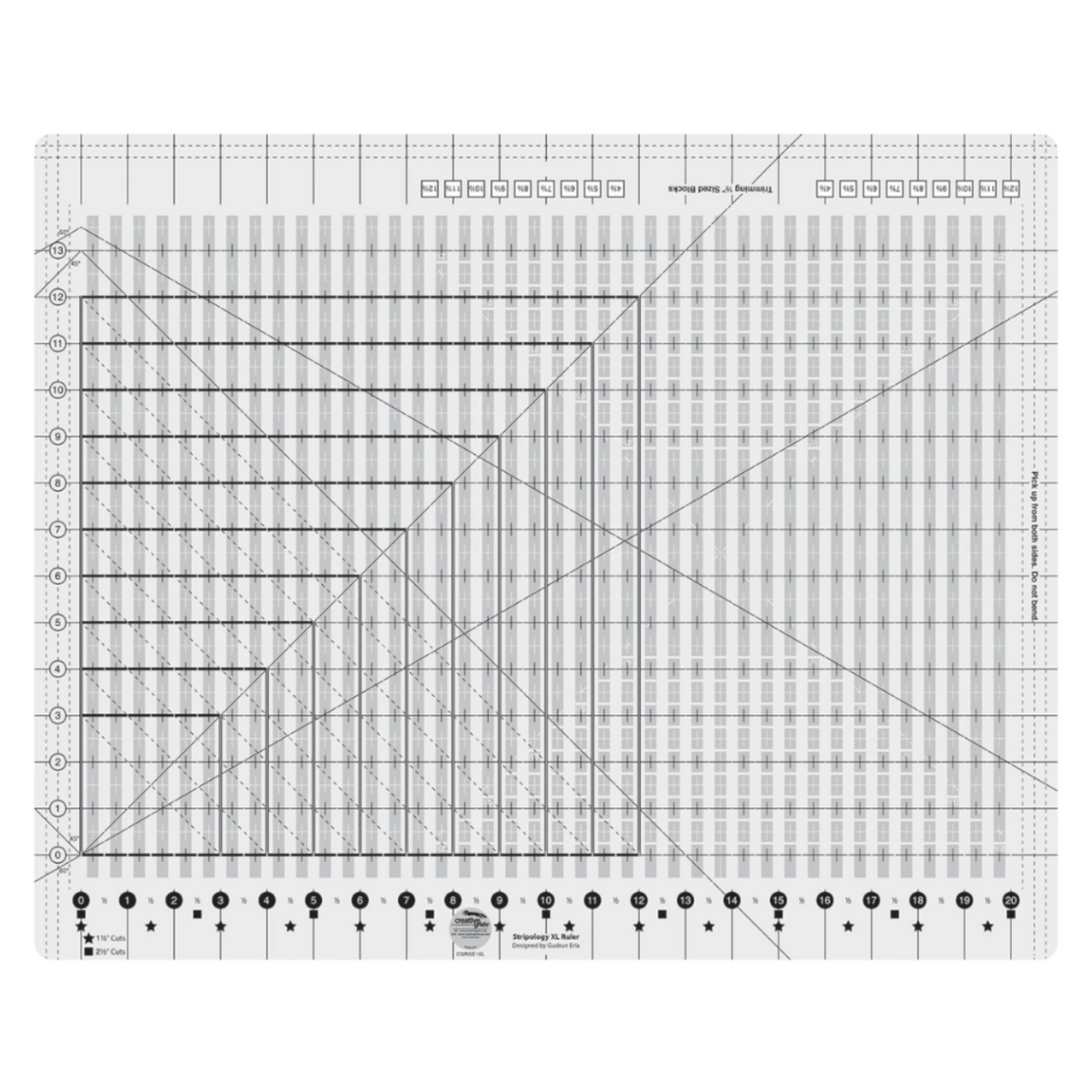 Stripology® XL Quilt Ruler by Creative Grids
