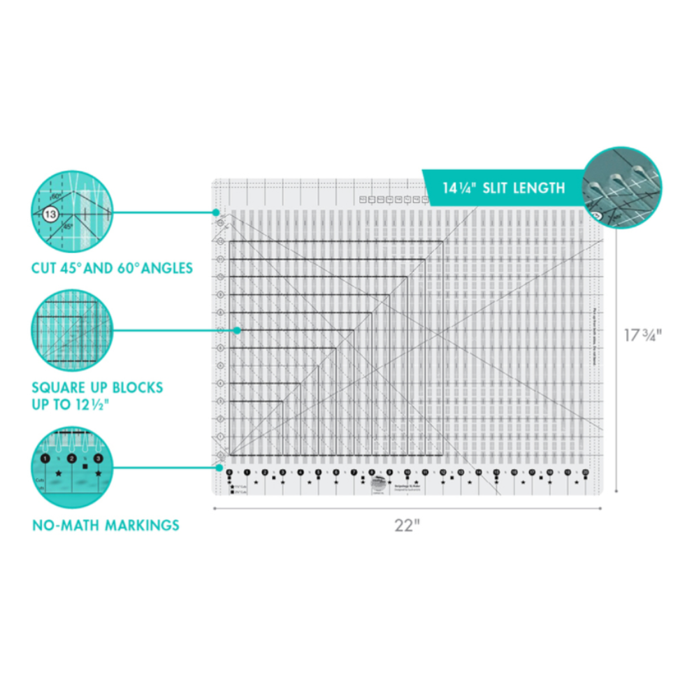 Stripology® XL Quilt Ruler by Creative Grids