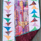 Flying Through The City 21" x 43" Handmade Table Runner