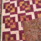 Corner Play Quilt – 65" x 83" Handmade Twin/Full Size Quilt